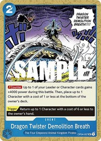 Dragon Twister Demolition Breath [Kingdoms of Intrigue Pre-Release Cards] | Gear Gaming Bentonville