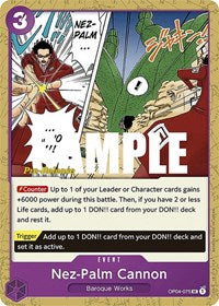 Nez-Palm Cannon [Kingdoms of Intrigue Pre-Release Cards] | Gear Gaming Bentonville