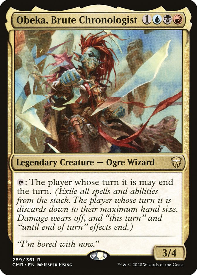 Obeka, Brute Chronologist [Commander Legends] | Gear Gaming Bentonville