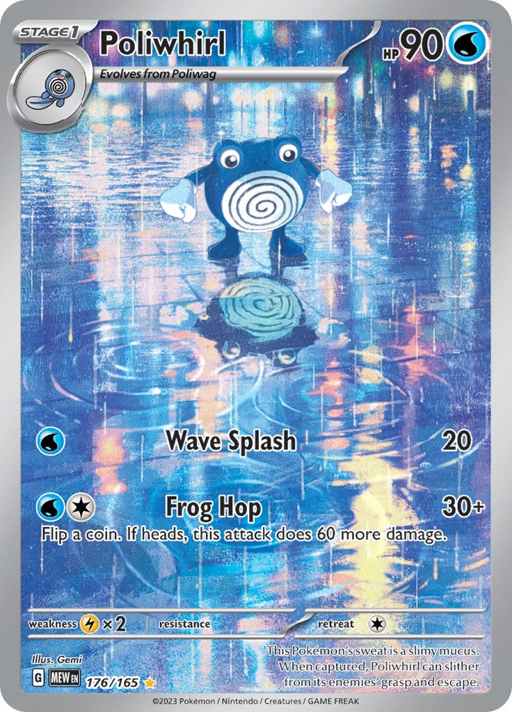 Poliwhirl (176/165) [Scarlet & Violet: 151] | Gear Gaming Bentonville