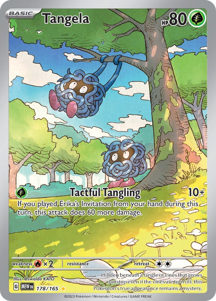 Tangela (178/165) [Scarlet & Violet: 151] | Gear Gaming Bentonville