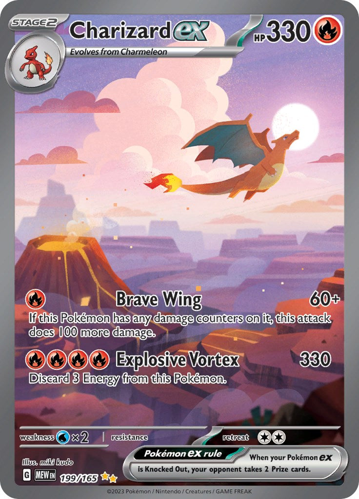 Charizard ex (199/165) [Scarlet & Violet: 151] | Gear Gaming Bentonville