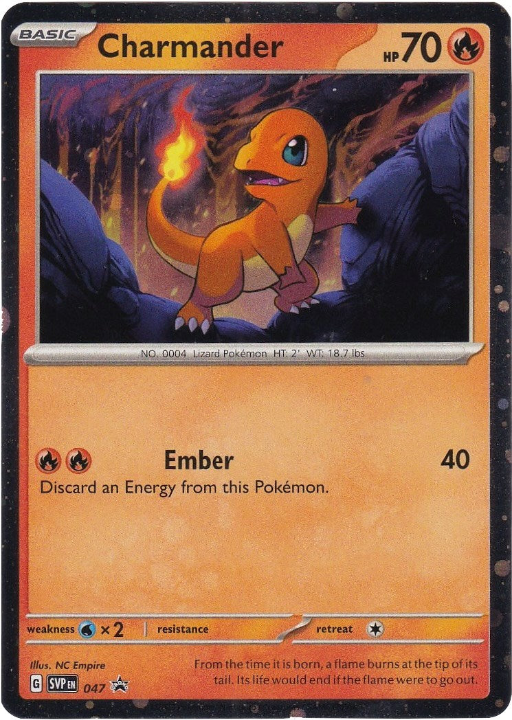 Charmander (047) (Cosmos Holo) [Scarlet & Violet: Black Star Promos] | Gear Gaming Bentonville