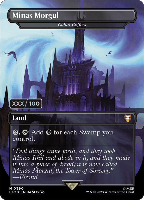 Minas Morgul - Cabal Coffers (Serialized) [The Lord of the Rings: Tales of Middle-Earth Commander] | Gear Gaming Bentonville