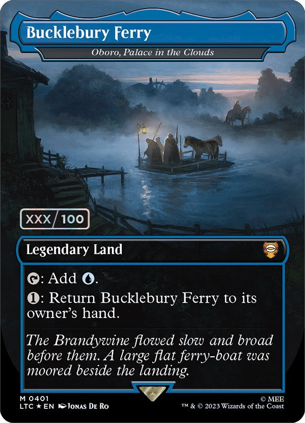 Bucklebury Ferry - Oboro, Palace in the Clouds (Serialized) [The Lord of the Rings: Tales of Middle-Earth Commander] | Gear Gaming Bentonville