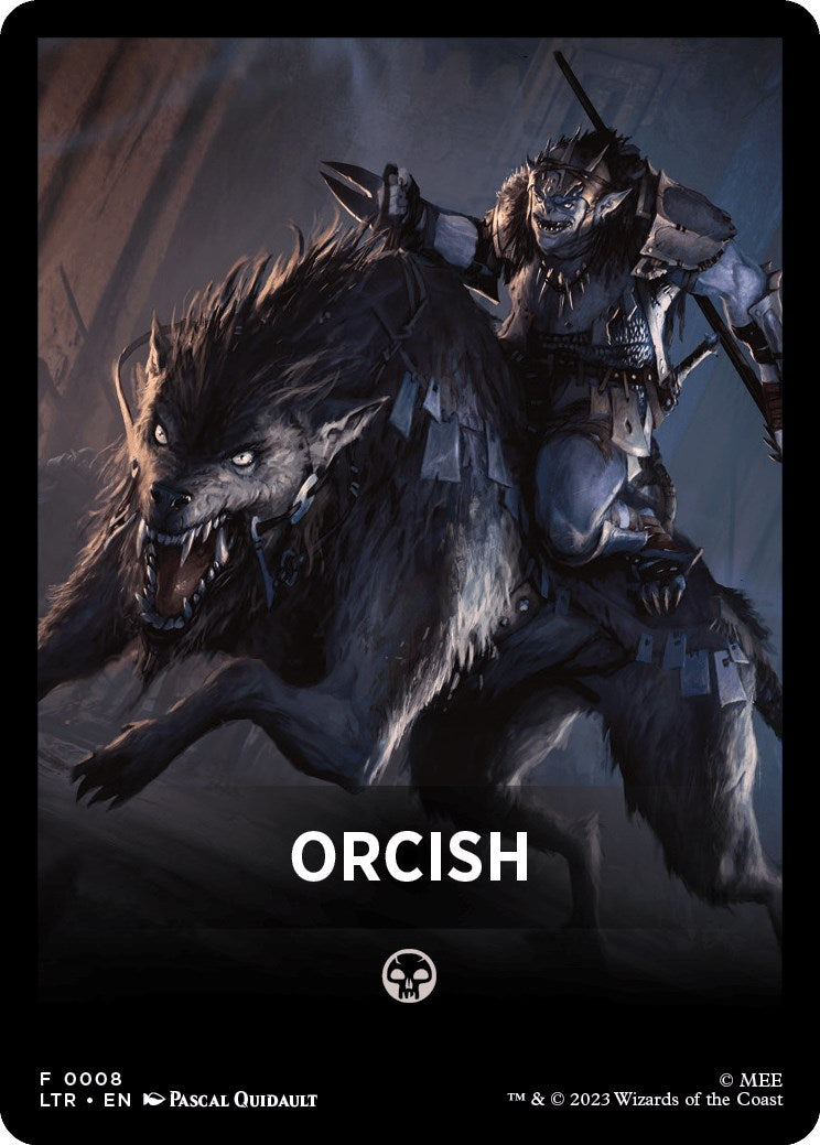 Orcish Theme Card [The Lord of the Rings: Tales of Middle-Earth] | Gear Gaming Bentonville