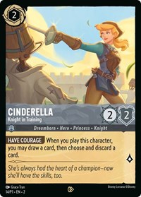 Cinderella - Knight in Training (14) [Disney Lorcana Promo Cards] | Gear Gaming Bentonville