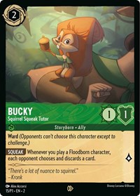 Bucky - Squirrel Squeak Tutor (15) [Disney Lorcana Promo Cards] | Gear Gaming Bentonville