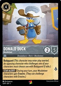Donald Duck - Musketeer (13) [Disney Lorcana Promo Cards] | Gear Gaming Bentonville