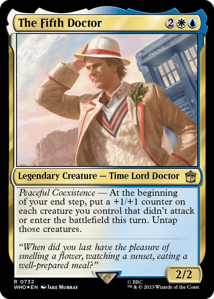 The Fifth Doctor (Surge Foil) [Doctor Who] | Gear Gaming Bentonville