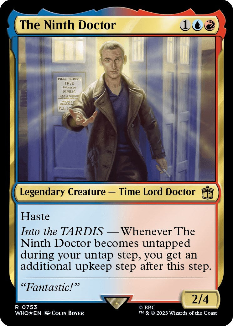 The Ninth Doctor (Surge Foil) [Doctor Who] | Gear Gaming Bentonville