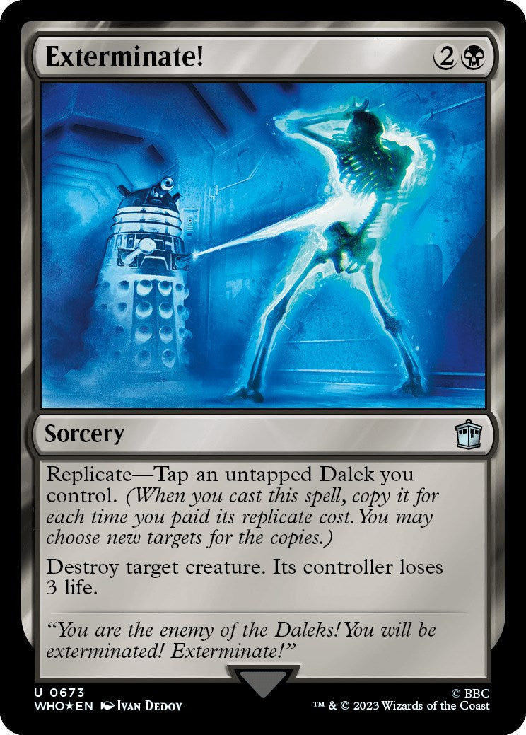 Exterminate! (Surge Foil) [Doctor Who] | Gear Gaming Bentonville