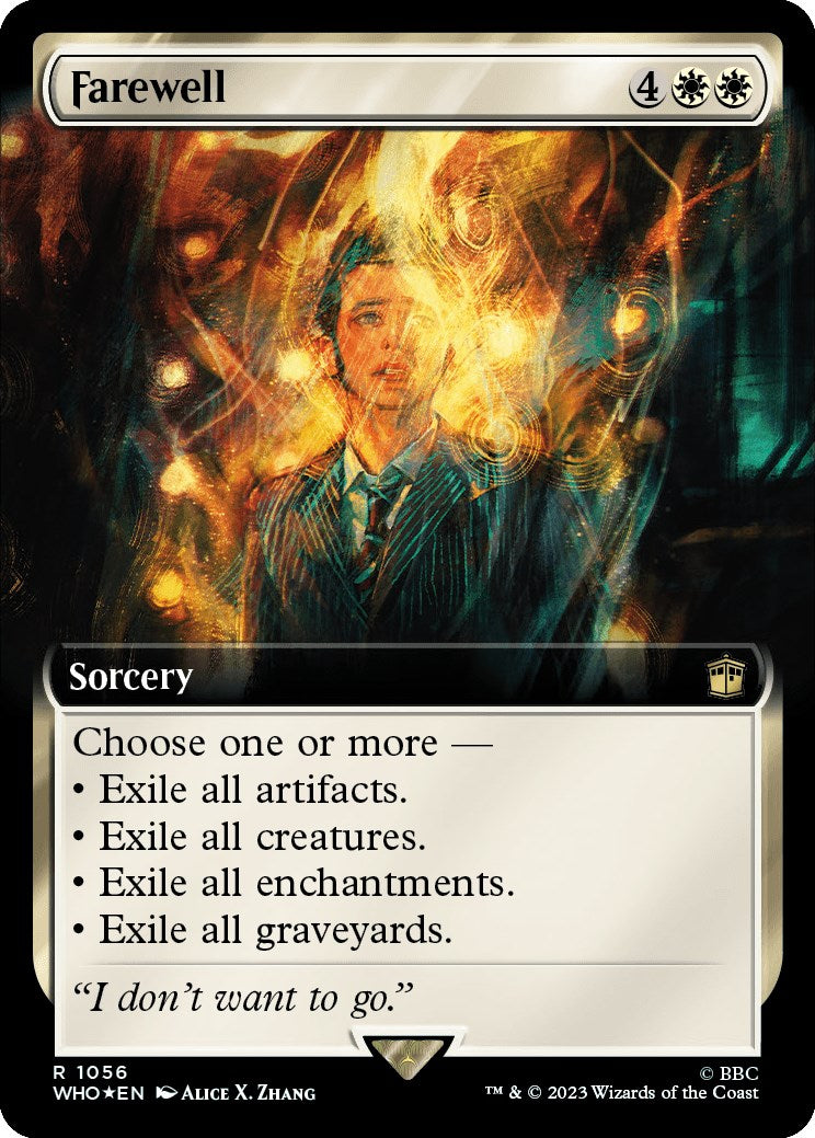 Farewell (Extended Art) (Surge Foil) [Doctor Who] | Gear Gaming Bentonville