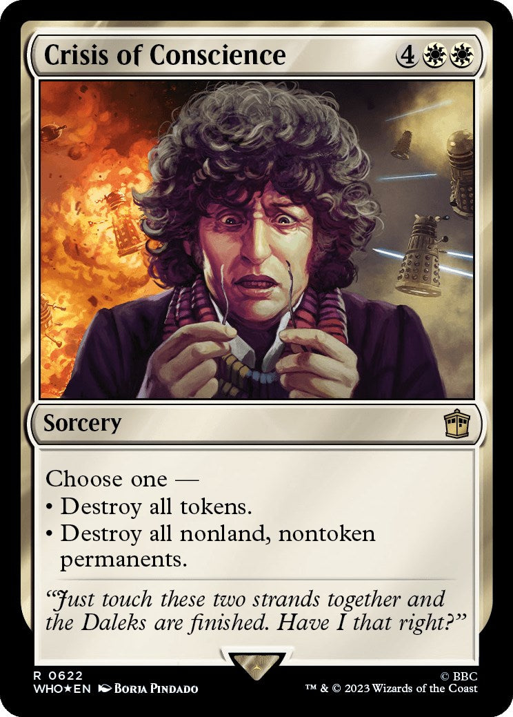 Crisis of Conscience (Surge Foil) [Doctor Who] | Gear Gaming Bentonville