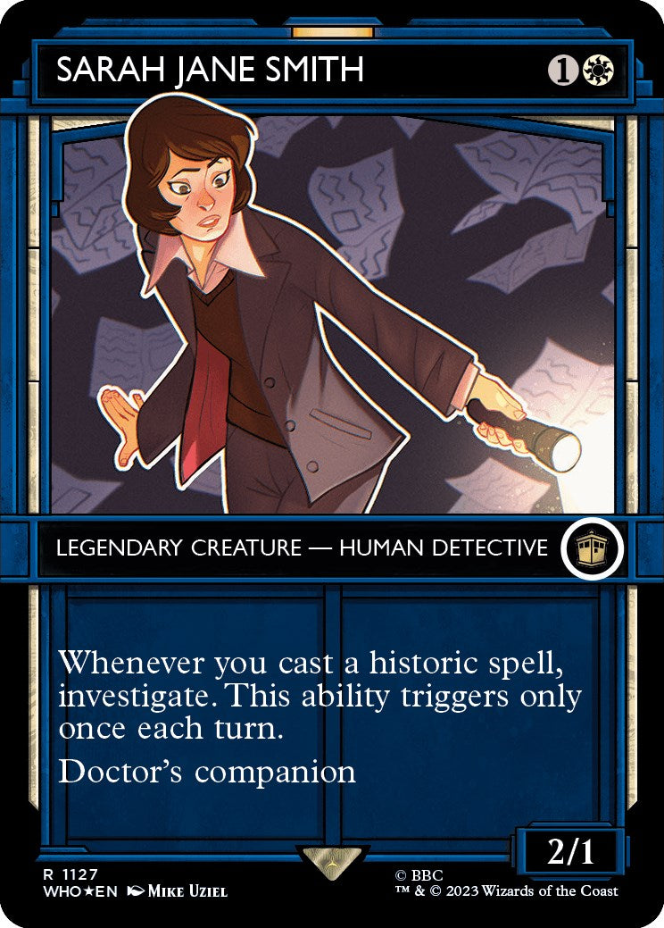 Sarah Jane Smith (Showcase) (Surge Foil) [Doctor Who] | Gear Gaming Bentonville