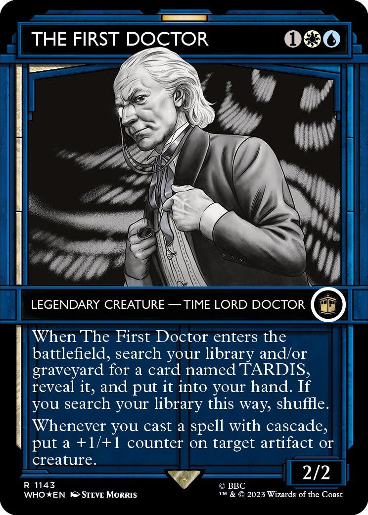 The First Doctor (Showcase) (Surge Foil) [Doctor Who] | Gear Gaming Bentonville