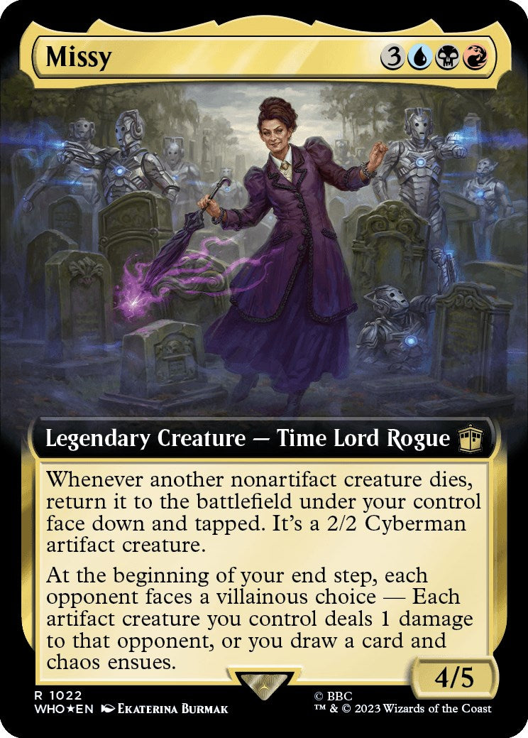 Missy (Extended Art) (Surge Foil) [Doctor Who] | Gear Gaming Bentonville