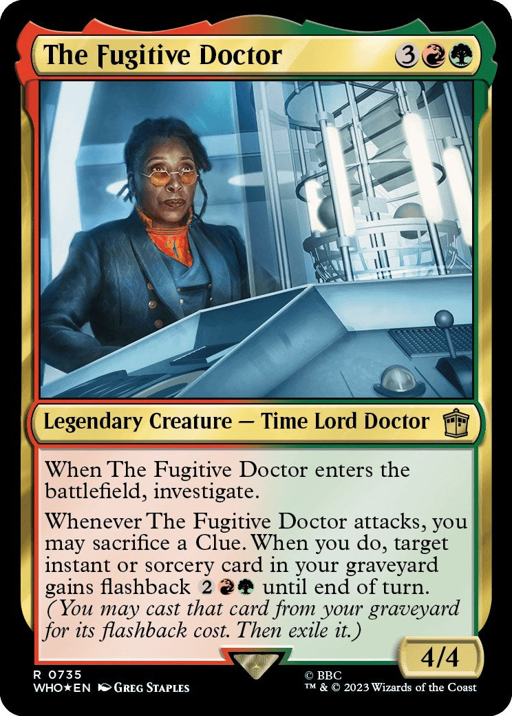 The Fugitive Doctor (Surge Foil) [Doctor Who] | Gear Gaming Bentonville