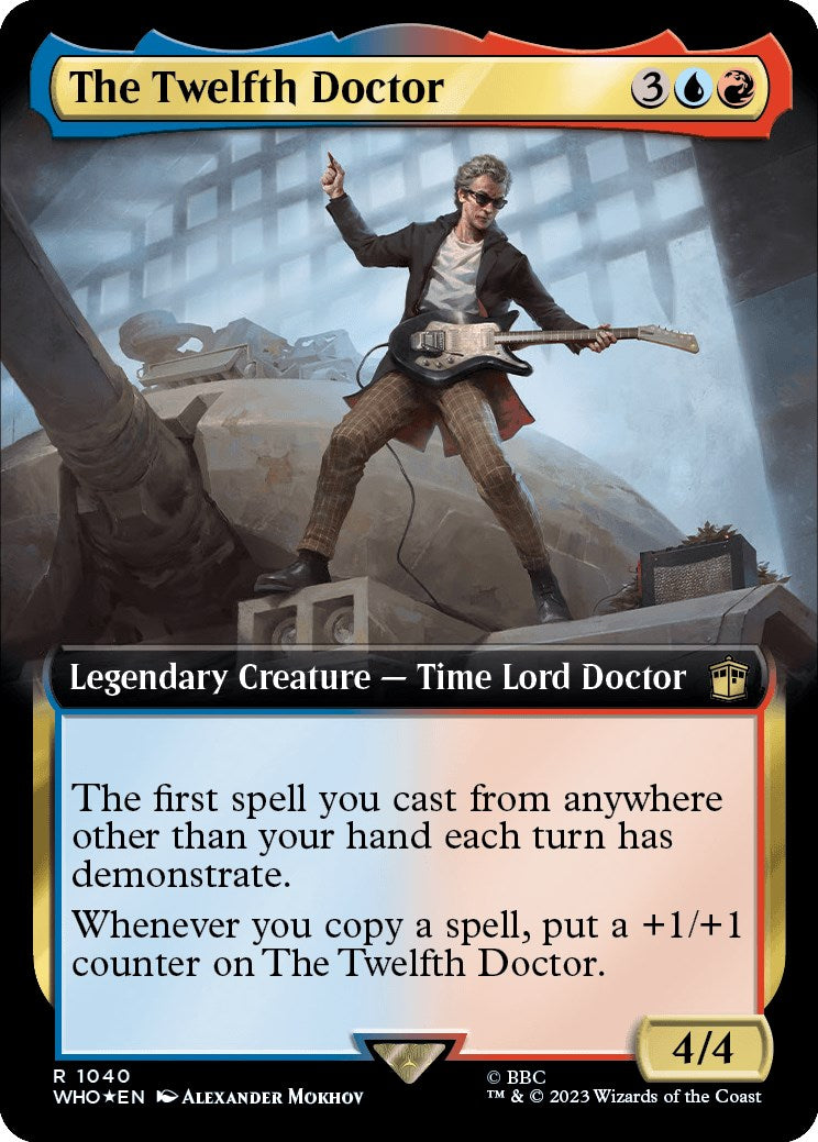 The Twelfth Doctor (Extended Art) (Surge Foil) [Doctor Who] | Gear Gaming Bentonville