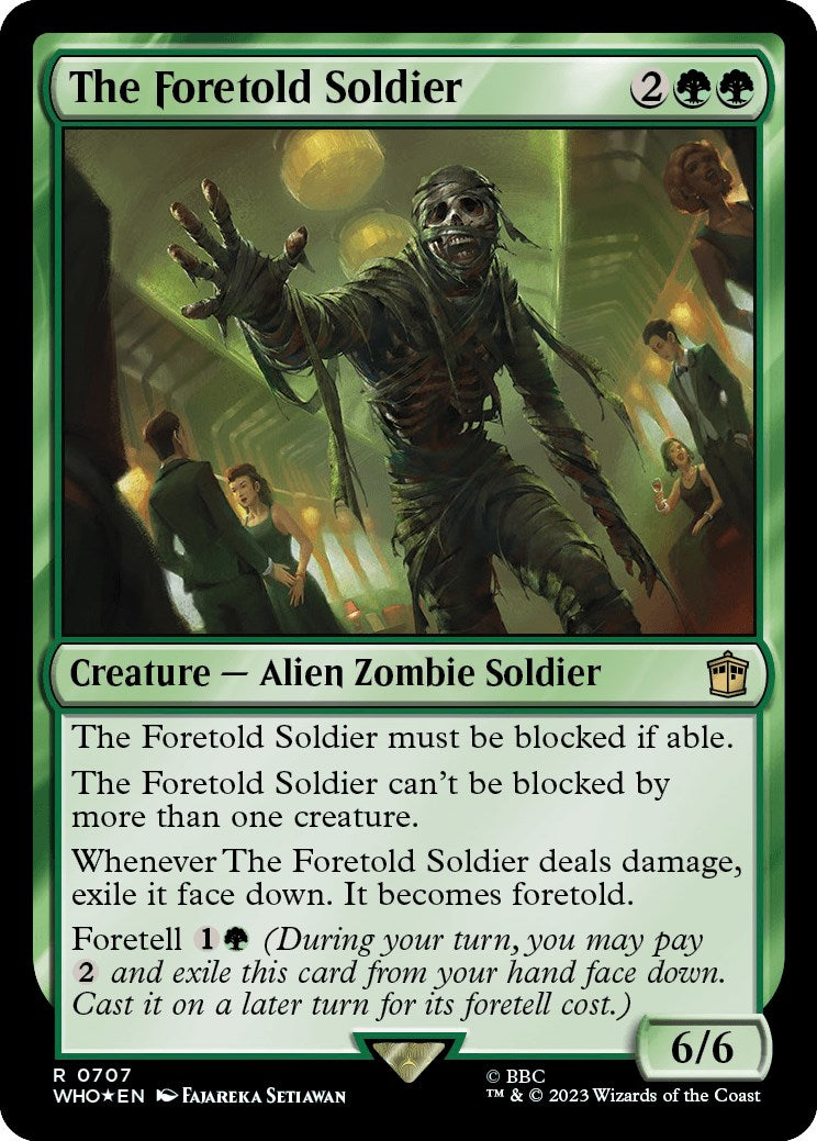 The Foretold Soldier (Surge Foil) [Doctor Who] | Gear Gaming Bentonville