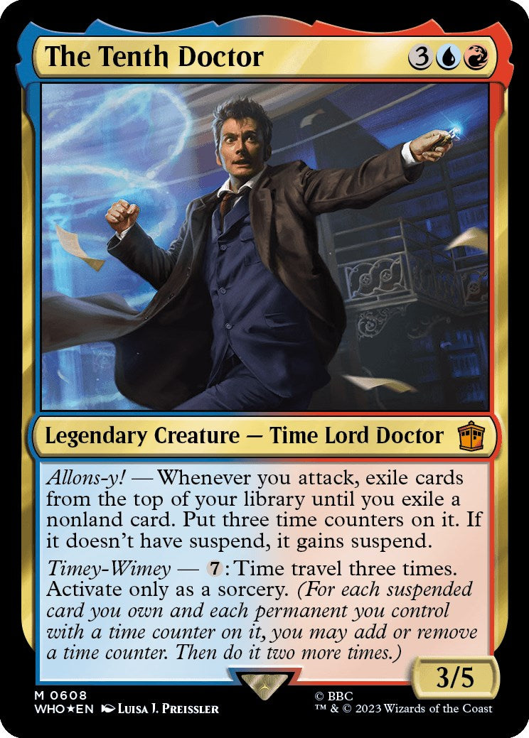 The Tenth Doctor (Surge Foil) [Doctor Who] | Gear Gaming Bentonville