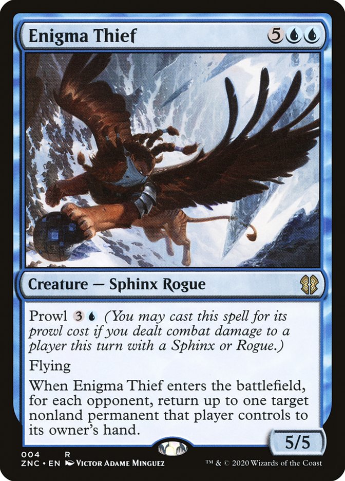 Enigma Thief [Zendikar Rising Commander] | Gear Gaming Bentonville