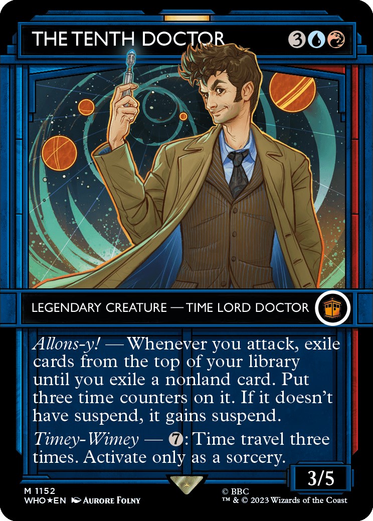 The Tenth Doctor (Showcase) (Surge Foil) [Doctor Who] | Gear Gaming Bentonville
