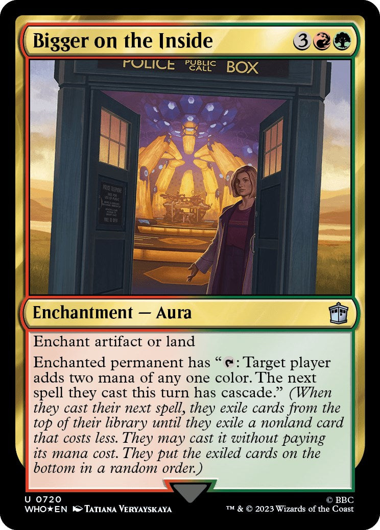 Bigger on the Inside (Surge Foil) [Doctor Who] | Gear Gaming Bentonville