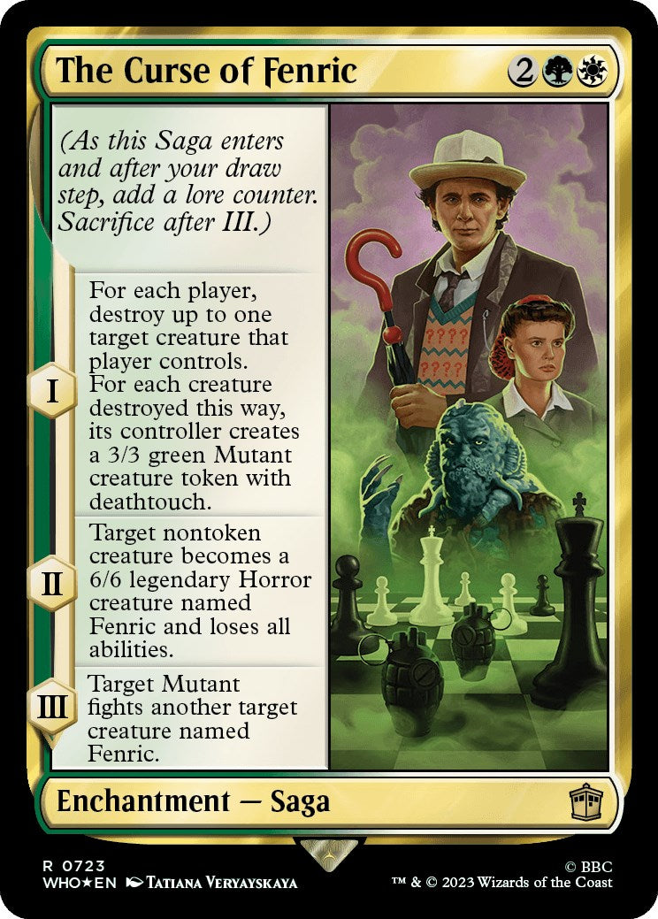 The Curse of Fenric (Surge Foil) [Doctor Who] | Gear Gaming Bentonville