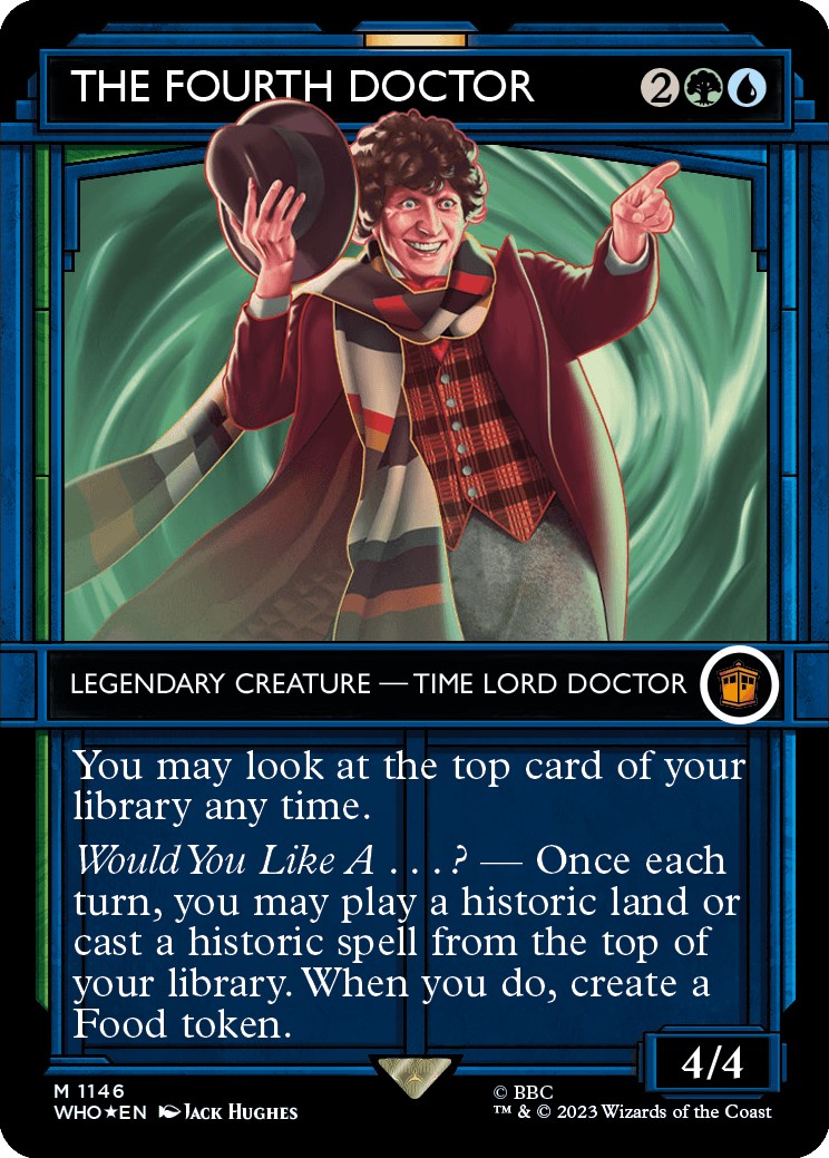 The Fourth Doctor (Showcase) (Surge Foil) [Doctor Who] | Gear Gaming Bentonville