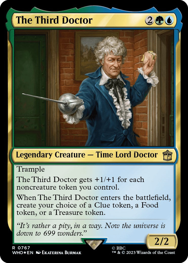 The Third Doctor (Surge Foil) [Doctor Who] | Gear Gaming Bentonville