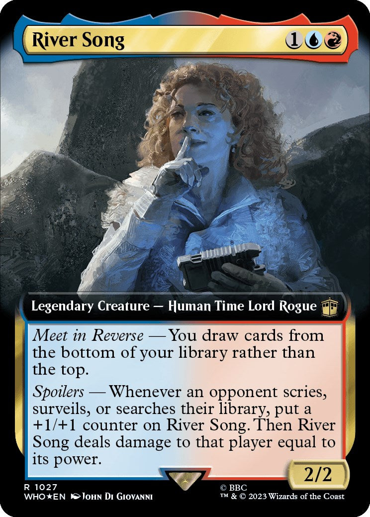 River Song (Extended Art) (Surge Foil) [Doctor Who] | Gear Gaming Bentonville