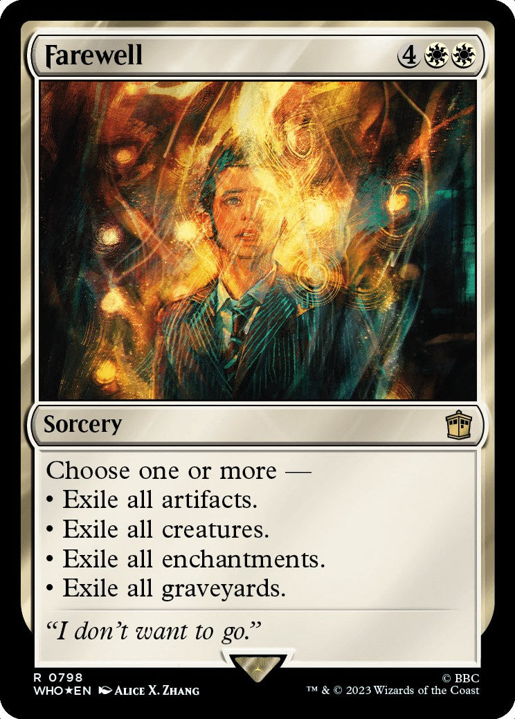 Farewell (Surge Foil) [Doctor Who] | Gear Gaming Bentonville
