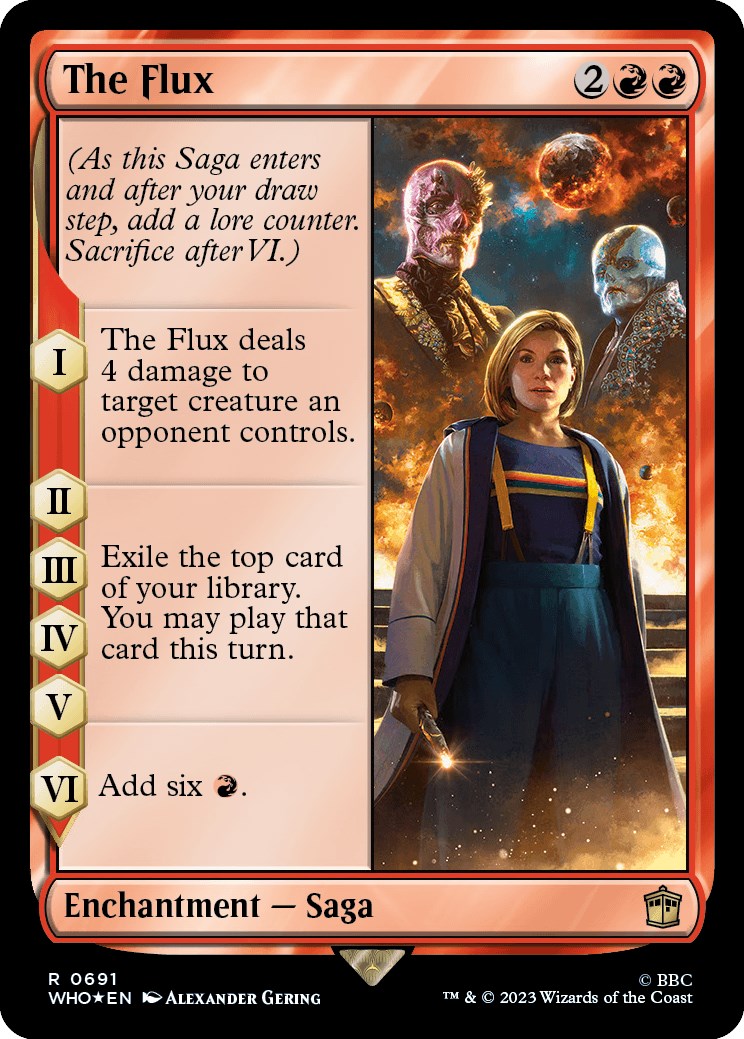 The Flux (Surge Foil) [Doctor Who] | Gear Gaming Bentonville