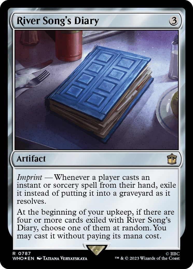 River Song's Diary (Surge Foil) [Doctor Who] | Gear Gaming Bentonville