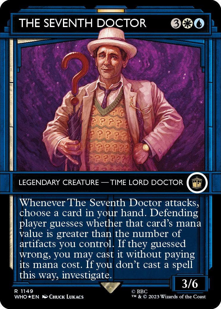 The Seventh Doctor (Showcase) (Surge Foil) [Doctor Who] | Gear Gaming Bentonville