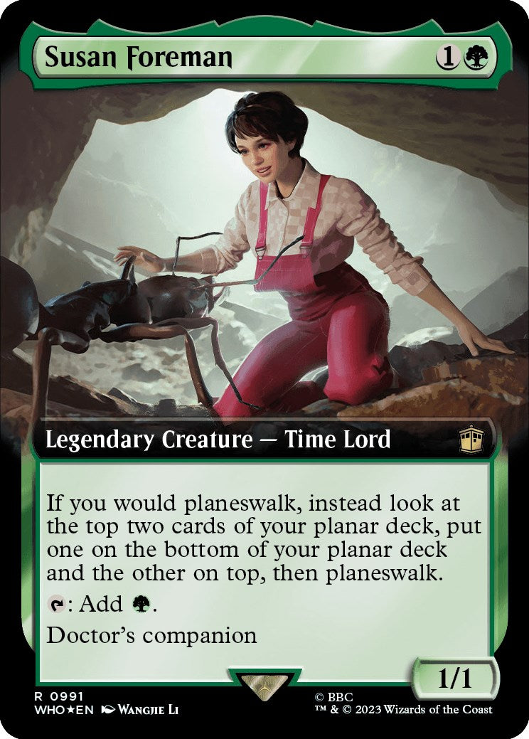 Susan Foreman (Extended Art) (Surge Foil) [Doctor Who] | Gear Gaming Bentonville