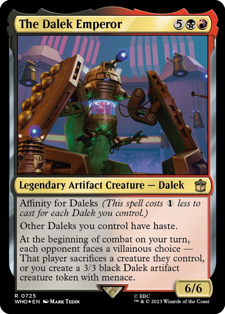 The Dalek Emperor (Surge Foil) [Doctor Who] | Gear Gaming Bentonville