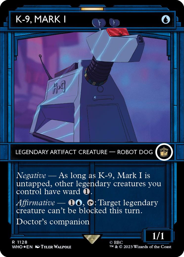 K-9, Mark I (Showcase) (Surge Foil) [Doctor Who] | Gear Gaming Bentonville