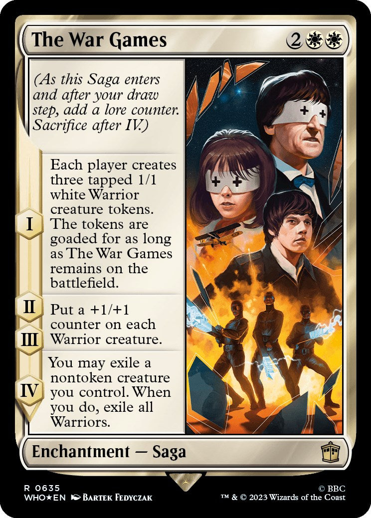 The War Games (Surge Foil) [Doctor Who] | Gear Gaming Bentonville