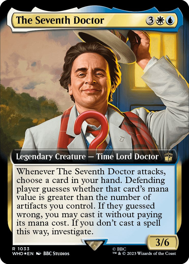 The Seventh Doctor (Extended Art) (Surge Foil) [Doctor Who] | Gear Gaming Bentonville