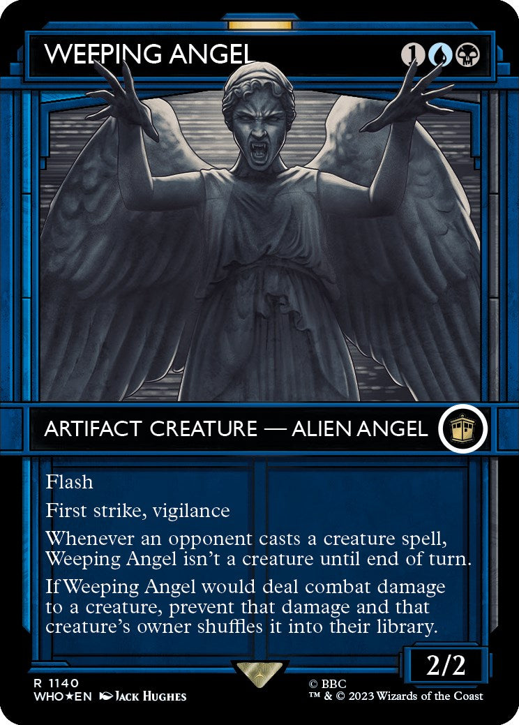 Weeping Angel (Showcase) (Surge Foil) [Doctor Who] | Gear Gaming Bentonville