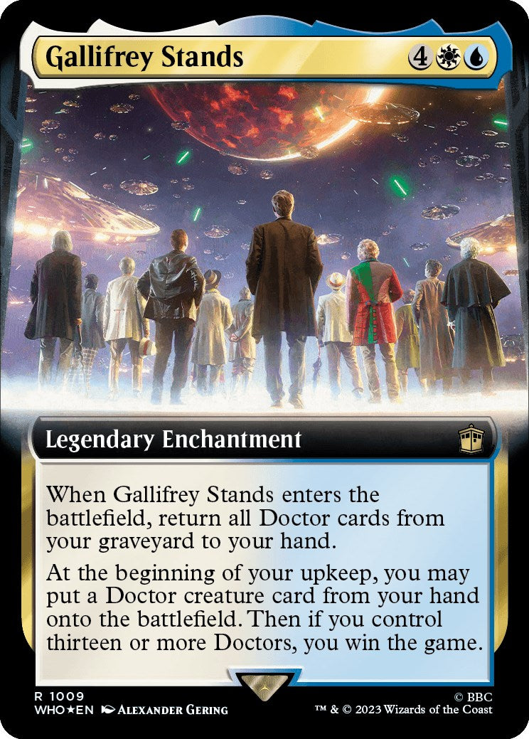 Gallifrey Stands (Extended Art) (Surge Foil) [Doctor Who] | Gear Gaming Bentonville