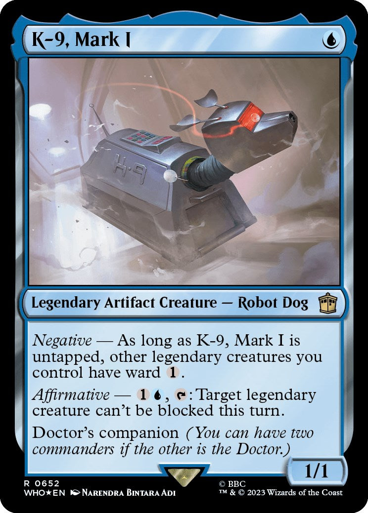 K-9, Mark I (Surge Foil) [Doctor Who] | Gear Gaming Bentonville