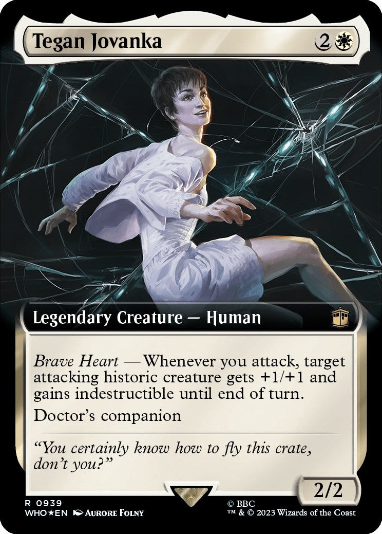 Tegan Jovanka (Extended Art) (Surge Foil) [Doctor Who] | Gear Gaming Bentonville