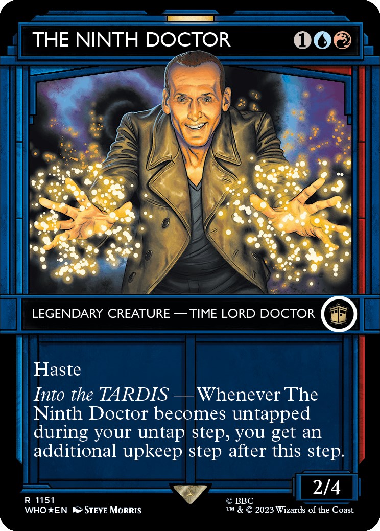 The Ninth Doctor (Showcase) (Surge Foil) [Doctor Who] | Gear Gaming Bentonville