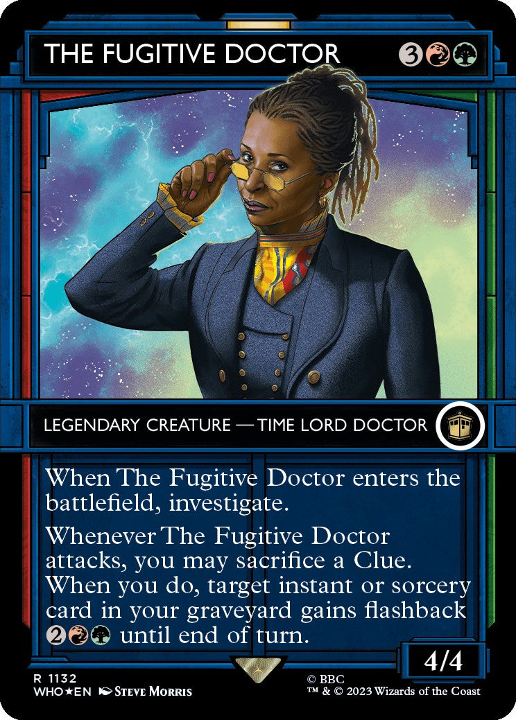 The Fugitive Doctor (Showcase) (Surge Foil) [Doctor Who] | Gear Gaming Bentonville