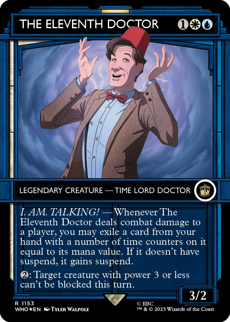 The Eleventh Doctor (Showcase) (Surge Foil) [Doctor Who] | Gear Gaming Bentonville