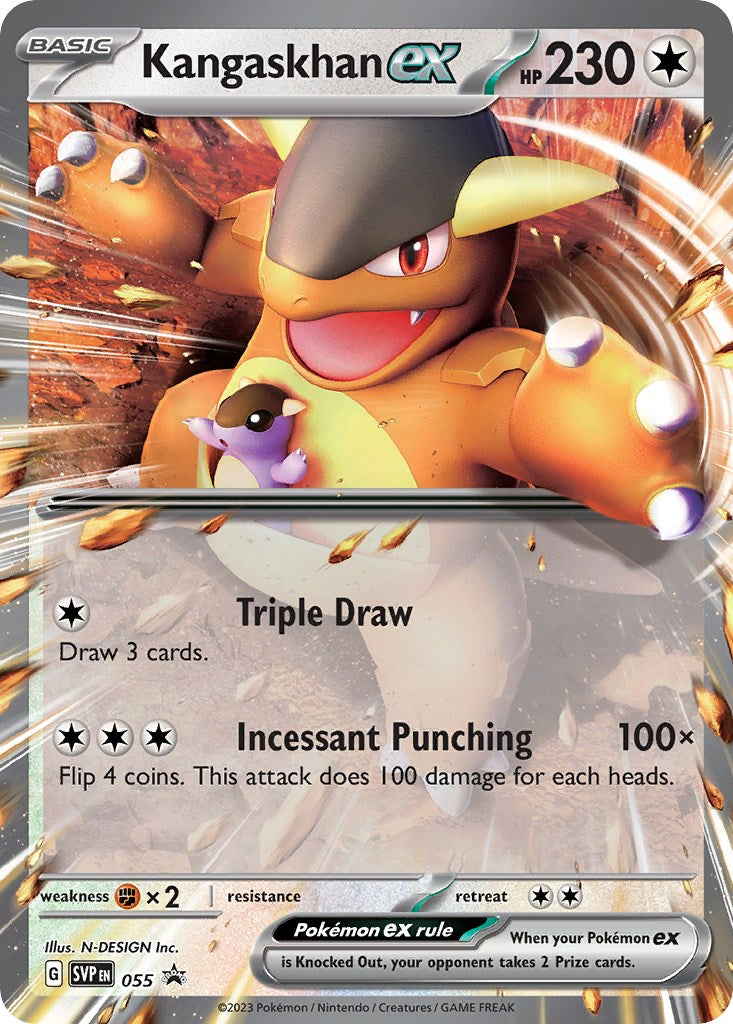 Kangaskhan ex (055) [Scarlet & Violet: Black Star Promos] | Gear Gaming Bentonville