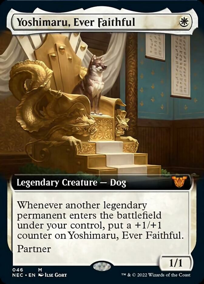 Yoshimaru, Ever Faithful (Extended Art) [Kamigawa: Neon Dynasty Commander] | Gear Gaming Bentonville